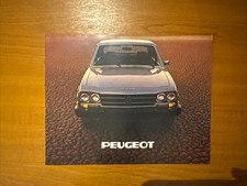 Rare Peugeot 504 Brochure US