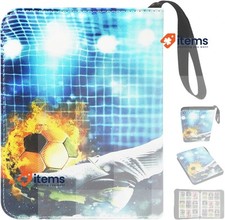 WithFlying Football Card Binder, Trading Card Album Football Shot-l