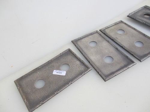 Vintage brass light switch - light,