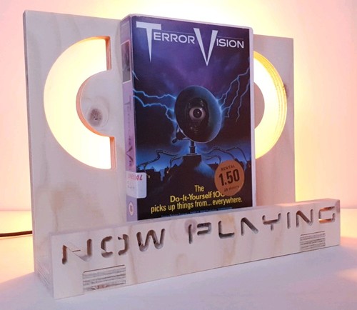 Vhs display stand now - vhs, playing