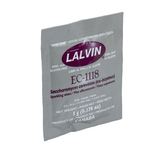 Lalvin ec1118 champagne - champagne, style