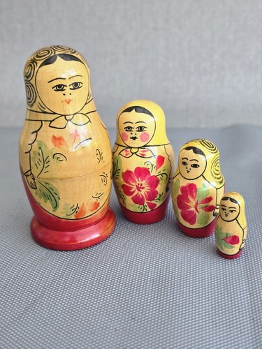 Vintage russian matryoshka - russian,