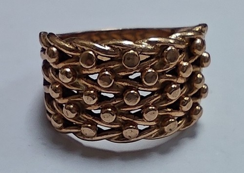9ct gold keeper - keeper, *8.9g*