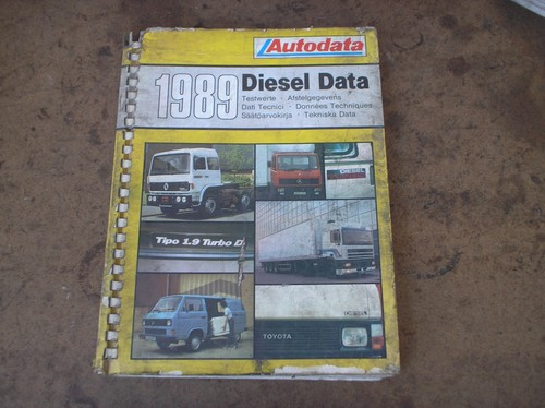 Autodata diesil data 1989 car