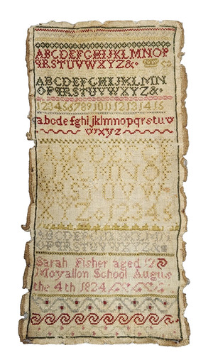 Antique sampler dated - antique,