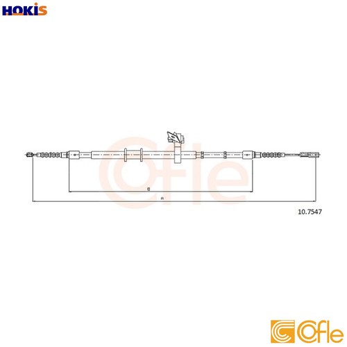 Cable pull parking - cable,