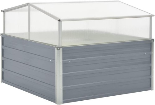 Outdoor grey raised garden - grey,