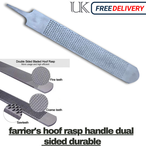 Farrier hoof rasp coarse - hoof, file