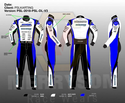 Ricciardo kart racing - kart, suit