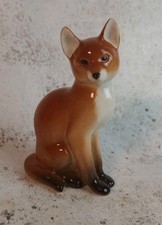 Vintage Lomonosov Fox Ornament