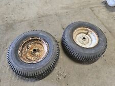 ride on lawn mower wheels 4.8 4.00 8 rear back pair two trailer front trolley 