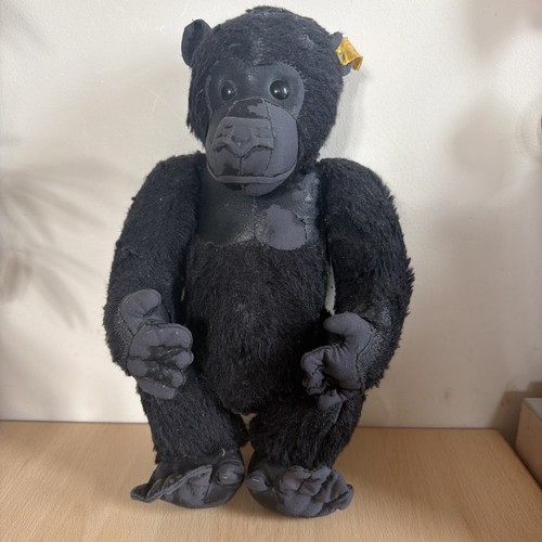 Steiff gorilla teddy bear - teddy,