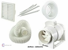 Bathroom Shower Fan Kit Loft