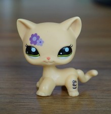 2'' Beige Cat Littlest Pet