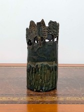 British studio pottery vase