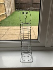 Cd Rack Holder Stand Silver