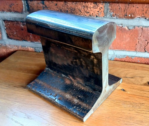 Railway track anvil jewellery - track, anvil.
