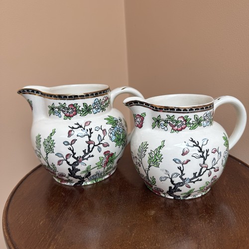 Vintage pair jugs - of, ‘indian