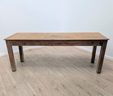 Vintage rustic pine refectory - vintage,