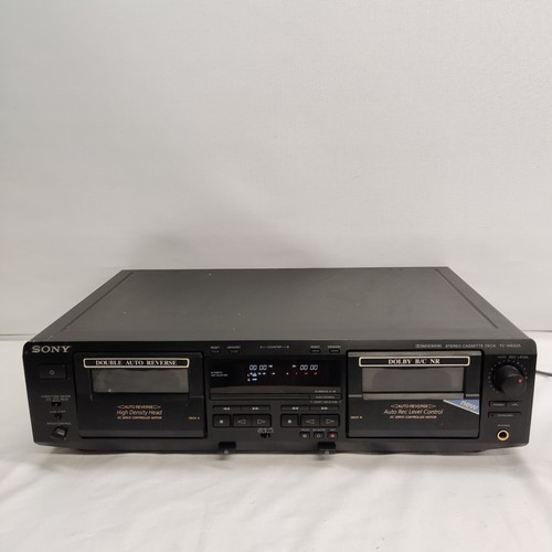 Sony we525 twin stereo - sony, tc-we525