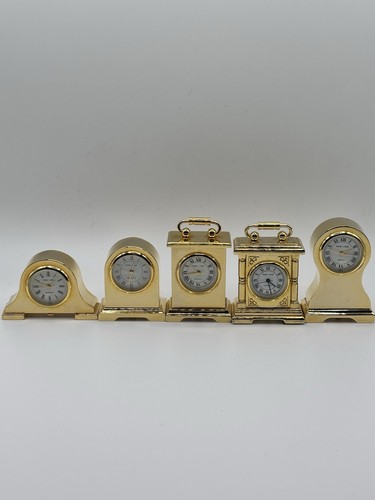 Miniature carriage clocks - carriage,