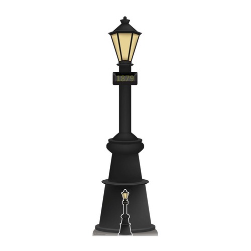 Victorian lamp post - lamp, 1879