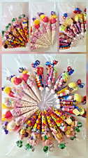 Personalised Large Pre Filled Sweet Cones Kids Party Bags Birthday Favours