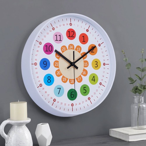Wall clock silent - wall, learn