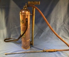 FRENCH COPPER GARDEN SPRAYER.