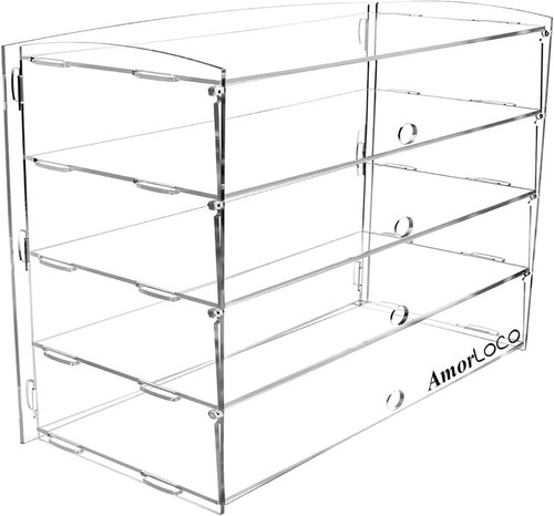 Tier acrylic bakery display - tier,