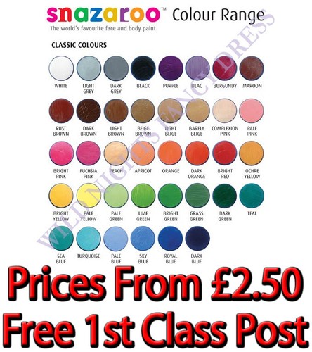Snazaroo face paints - face,
