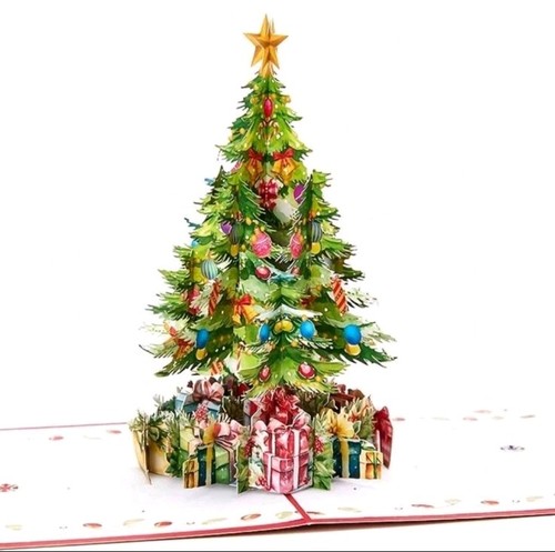 Beautiful christmas tree - beautiful, 3d