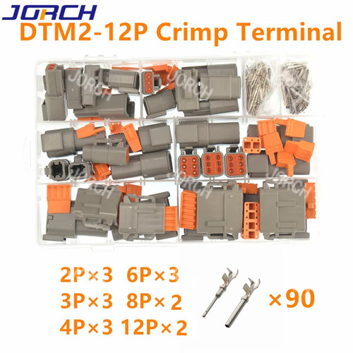 202pcs deutsch dtm - deutsch, waterproof