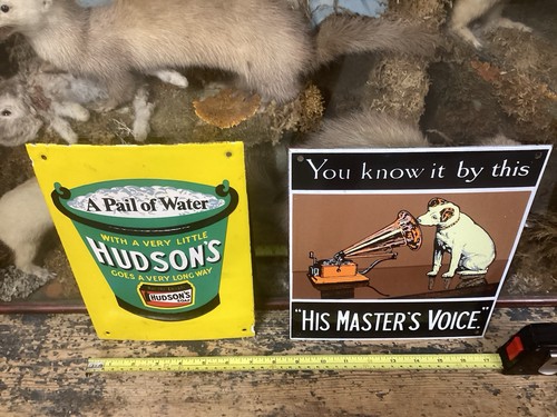 Enamel garnier signs hudsons - garnier, signs,hudsons