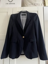 Ladies Navy Zara Blazer size