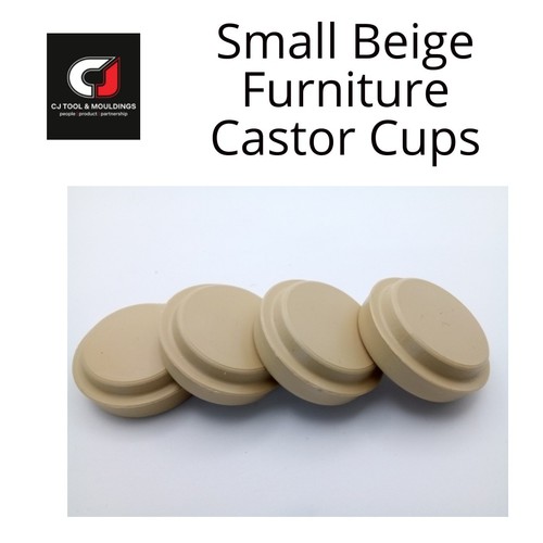 Castor cups small - cups, beige