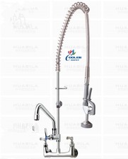 NEW Commercial Sink Faucet w/ Flush Line Kitchen Restaurant Bar Model PR-98R