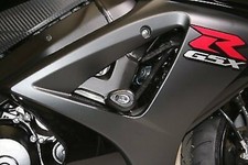 R&G AERO CRASH PROTECTORS SUZUKI GSX-R 1000 K9   PAIR WHITE