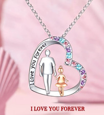 Daughter Silver Pendant Heart