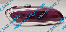 Yamaha FS1-E Moped 50cc Steel Aubergine Painted Fuel Petrol Tank 1970s Model