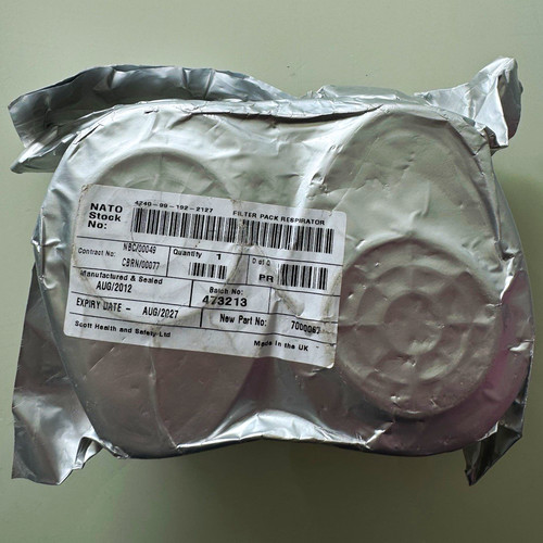 Gsr mask filter - filter, sealed