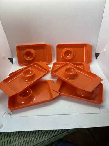 Vintage mid century orange - vintage,