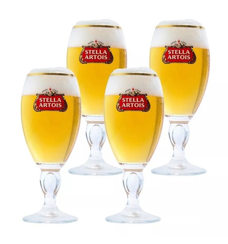 Set stella half pint - set, beer