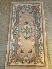 Vintage Chinese Aubusson Rug /