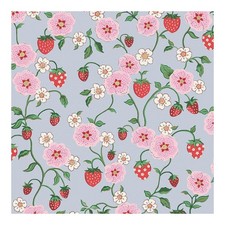 Cath Kidston Strawberry Wallpaper | Summer Floral