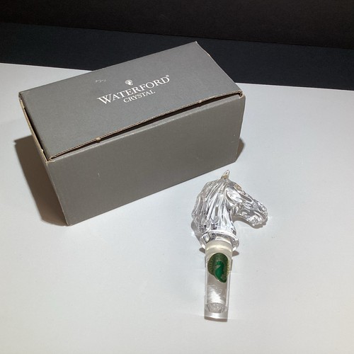 Waterford crystal horse head - crystal,