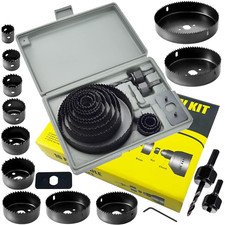 16Pcs Hole Saw Kit 19-127mm