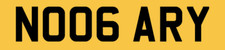 GARY NUMBER PLATE PRIVATE