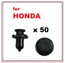 50 x Plastic Push Rivet /