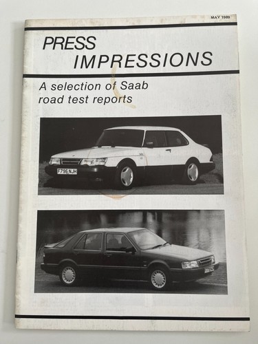 Saab 900 9000 press - saab,